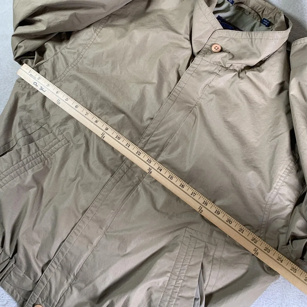 Members Only Club House Jacket Mens‎ 42 Beige Lightweight Windbreaker Bomber